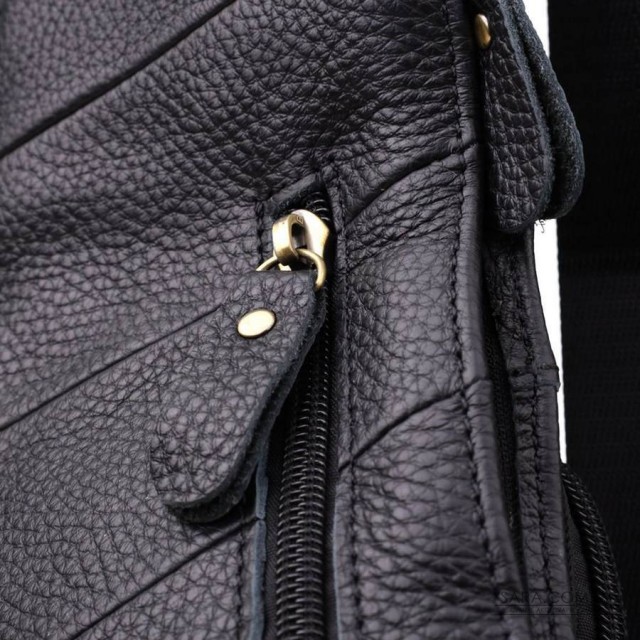 Сумка через плечо из натуральной кожи Vintage 22958 Черный Сумка через плечо из натуральной кожи Vintage 22958 Черный