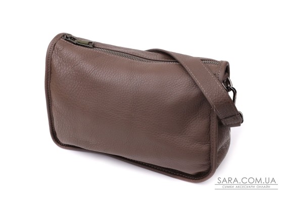 Жіноча сумка на плече із натуральної шкіри Vintage 23003 Коричневий