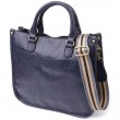 Ділова жіноча сумка з екошкіри Vintage sale_15132 Синій