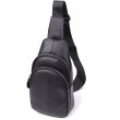 Мужская сумка через плечо из натуральной кожи Vintage 23032 Черный