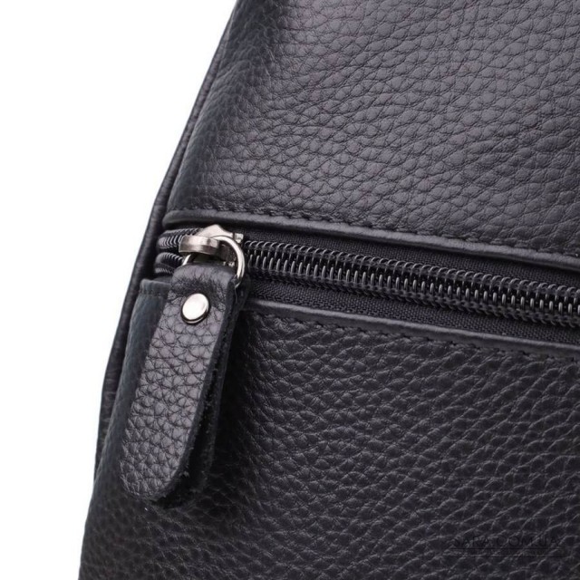 Мужская сумка через плечо из натуральной кожи Vintage 23032 Черный Мужская сумка через плечо из натуральной кожи Vintage 23032 Черный