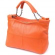 Сумка для жінок з натуральної шкіри Vintage 22990 Помаранчевий