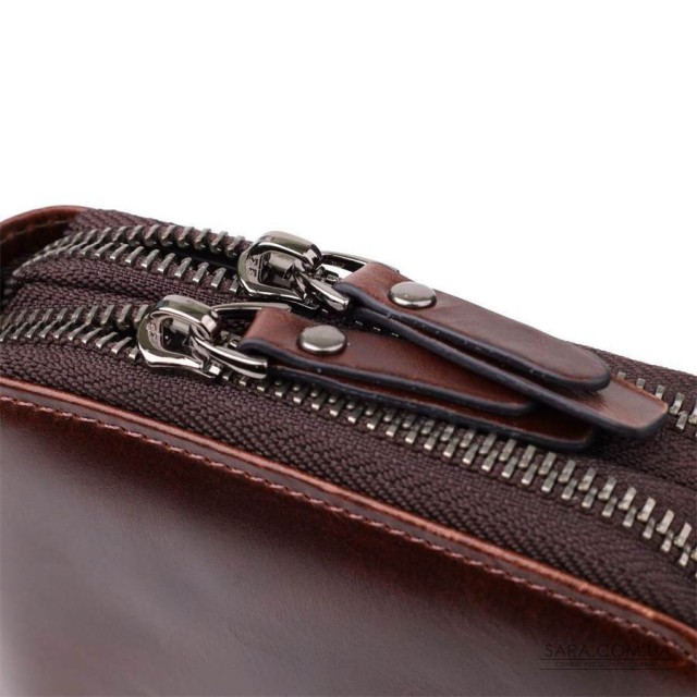 Мужской клатч из натуральной кожи Vintage 23064 Коричневый Мужской клатч из натуральной кожи Vintage 23064 Коричневый