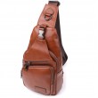 Чоловіча сумка через плече з натуральної шкіри Vintage 23049 Рудий