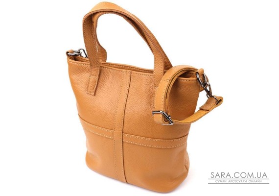 Женская сумка из натуральной кожи Vintage 22994 Рыжий