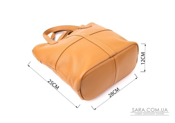 Женская сумка из натуральной кожи Vintage 22994 Рыжий