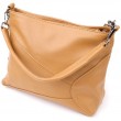 Женская сумка на два отделения из натуральной кожи Vintage 23015 Светло-коричневый