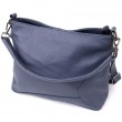 Женская сумка на два отделения из натуральной кожи Vintage 23016 Синий