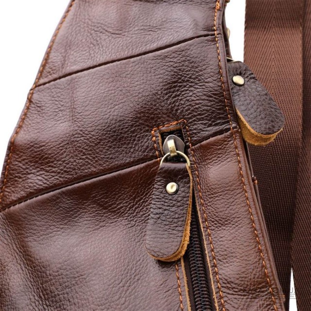 Мужская сумка с большим количеством карманов из натуральной кожи Vintage 22962 Коричневый Мужская сумка с большим количеством карманов из натуральной кожи Vintage 22962 Коричневый