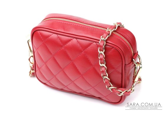 Сумка з натуральної шкіри Tony Perotti 20838_1 (CA006-01DR dk red) Червоний