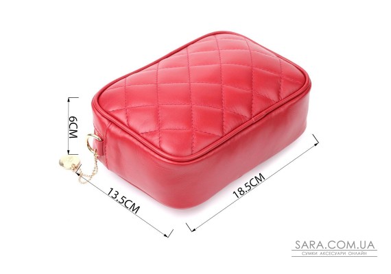 Сумка з натуральної шкіри Tony Perotti 20838_1 (CA006-01DR dk red) Червоний