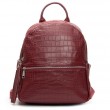Сумка Женская Рюкзак кожа ALEX RAI 95518-9 bordo