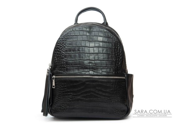 Сумка Женская Рюкзак кожа ALEX RAI 95518-9 black