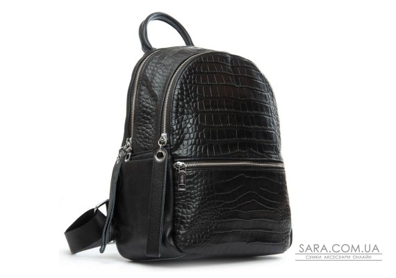 Сумка Женская Рюкзак кожа ALEX RAI 95518-9 black