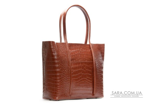 Сумка Женская Классическая кожа ALEX RAI 00109 camel