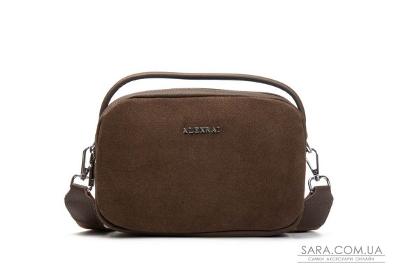 Сумка Женская Классическая замш ALEX RAI 99126 khaki