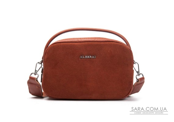 Сумка Женская Классическая замш ALEX RAI 99126 camel