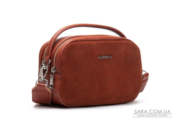 Сумка Женская Классическая замш ALEX RAI 99126 camel