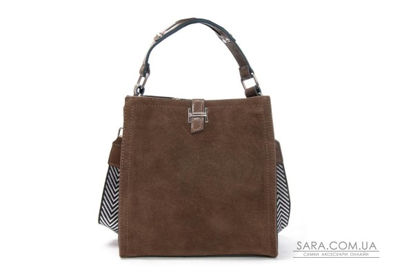 Сумка Женская Классическая замш ALEX RAI 9701-1 khaki