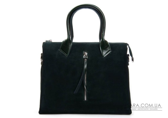 Сумка Женская Классическая замш ALEX RAI 1561 green
