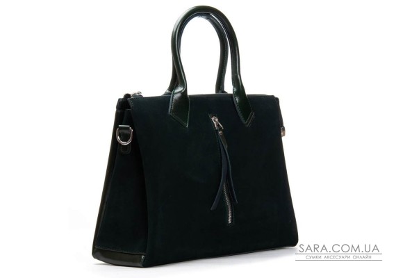 Сумка Женская Классическая замш ALEX RAI 1561 green