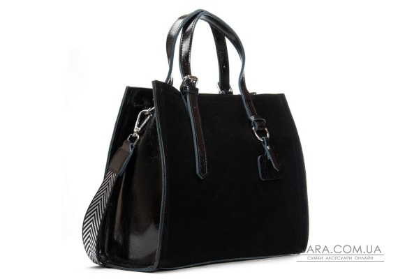 Сумка Женская Классическая замш ALEX RAI 8800-1 black