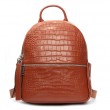 Сумка Женская Рюкзак кожа ALEX RAI 95518-9 camel
