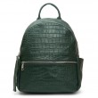Сумка Женская Рюкзак кожа ALEX RAI 95518-9 green