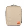 Рюкзак для ручної поклажі POOLPARTY Airport 40x30x20см Wizz Air / МАУ бежевий (airport-beige)