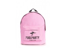 Міський рюкзак POOLPARTY рожевий (backpack-oxford-rose)