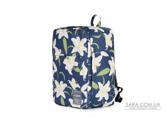Рюкзак для ручної поклажі POOLPARTY Hub
hub-lily 40x25x20см Ryanair / Wizz Air / МАУ з ліліями (hub-lily)
