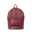 Рюкзак шкіряний POOLPARTY бордовий (backpack-leather-marsala)