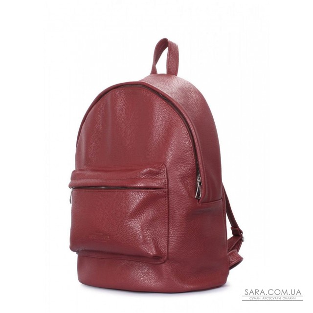 Рюкзак шкіряний POOLPARTY бордовий (backpack-leather-marsala) Рюкзак шкіряний POOLPARTY бордовий (backpack-leather-marsala)