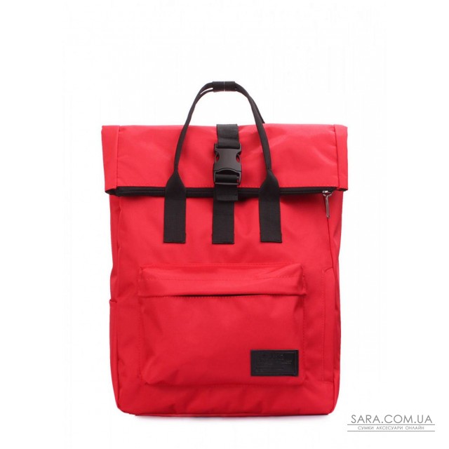 Рюкзак-роллтоп POOLPARTY Explorer червоний (explorer-red) Рюкзак-роллтоп POOLPARTY Explorer червоний (explorer-red)