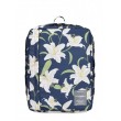 Рюкзак для ручної поклажі POOLPARTY Airport 40x30x20см Wizz Air / МАУ з ліліями (airport-lily)