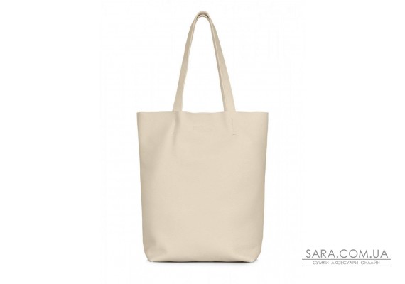 Жіноча шкіряна сумка POOLPARTY Iconic бежева (iconic-beige)