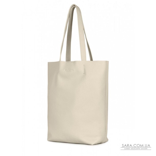 Жіноча шкіряна сумка POOLPARTY Iconic бежева (iconic-beige) Жіноча шкіряна сумка POOLPARTY Iconic бежева (iconic-beige)