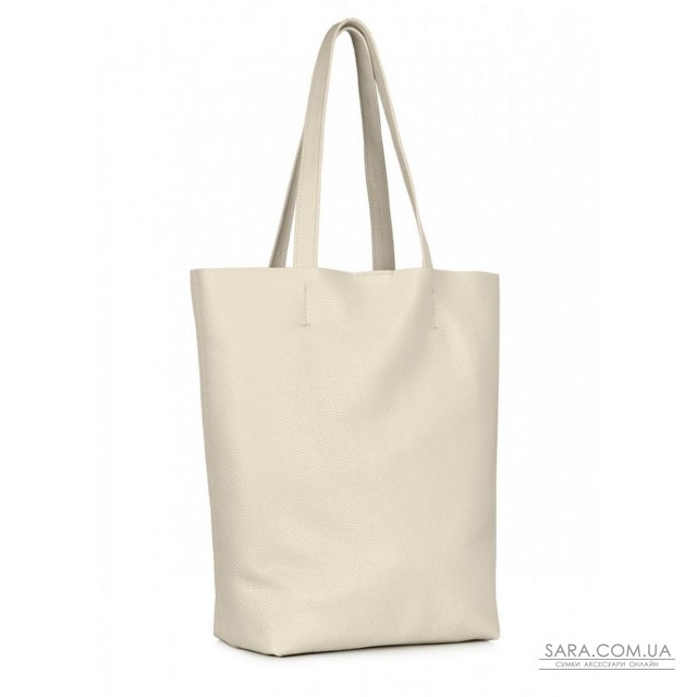 Жіноча шкіряна сумка POOLPARTY Iconic бежева (iconic-beige) Жіноча шкіряна сумка POOLPARTY Iconic бежева (iconic-beige)