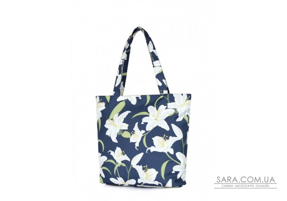 Жіноча текстильна сумка POOLPARTY Select з ліліями (select-lily)