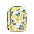 Рюкзак для ручної поклажі POOLPARTY Airport 40x30x20см Wizz Air / МАУ з лимонами (airport-lemons)