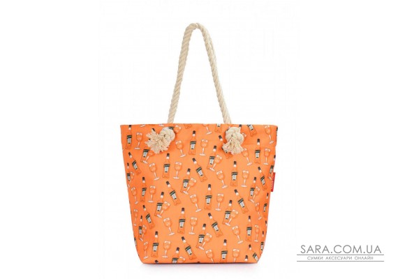 Літня сумка POOLPARTY Anchor з принтом апероль (anchor-aperitivo)