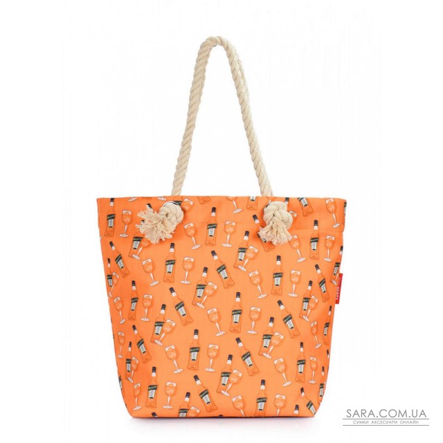 Літня сумка POOLPARTY Anchor з принтом апероль (anchor-aperitivo) Літня сумка POOLPARTY Anchor з принтом апероль (anchor-aperitivo)