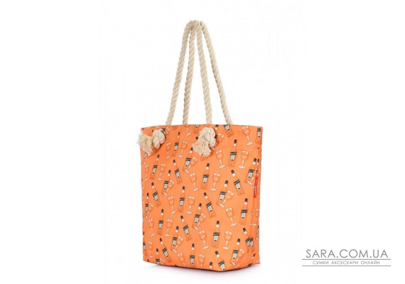 Літня сумка POOLPARTY Anchor з принтом апероль (anchor-aperitivo)