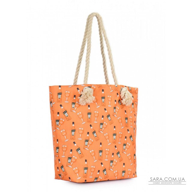 Літня сумка POOLPARTY Anchor з принтом апероль (anchor-aperitivo) Літня сумка POOLPARTY Anchor з принтом апероль (anchor-aperitivo)