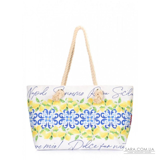 Літня сумка POOLPARTY Bella з італійським орнаментом (bella-majolica) Літня сумка POOLPARTY Bella з італійським орнаментом (bella-majolica)