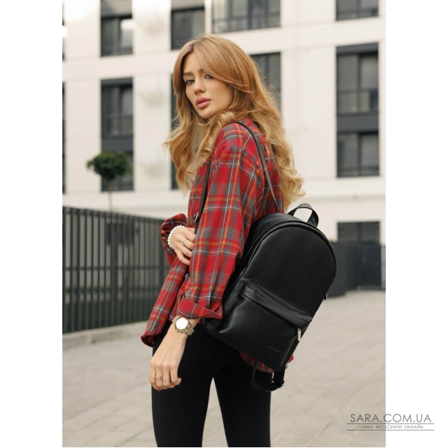 Женский рюкзак Sambag Brix Classic черный Женский рюкзак Sambag Brix Classic черный