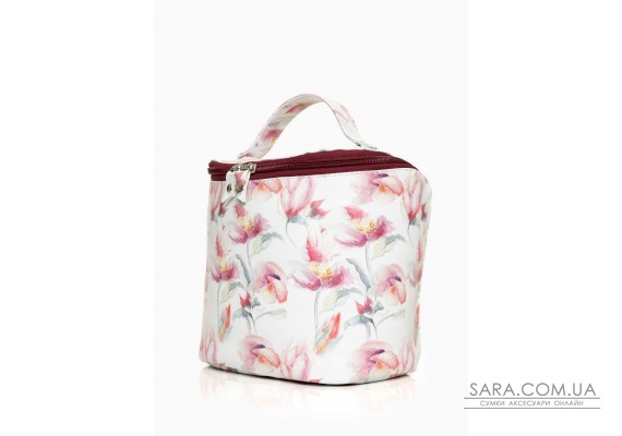 Женская косметичка Sambag Candy LSH принт "Цветы"