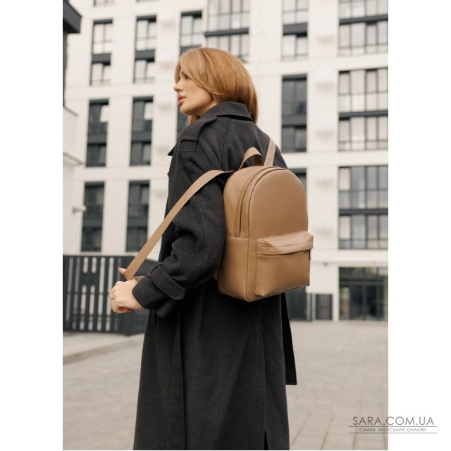 Женский рюкзак Sambag Brix Classic кофейный Женский рюкзак Sambag Brix Classic кофейный