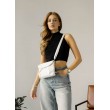 Жіноча сумка через плече Sambag Rose біла