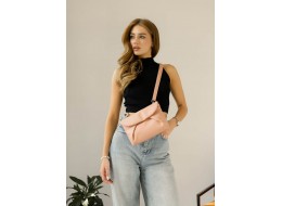 Жіноча сумка через плече Sambag Rose пудра